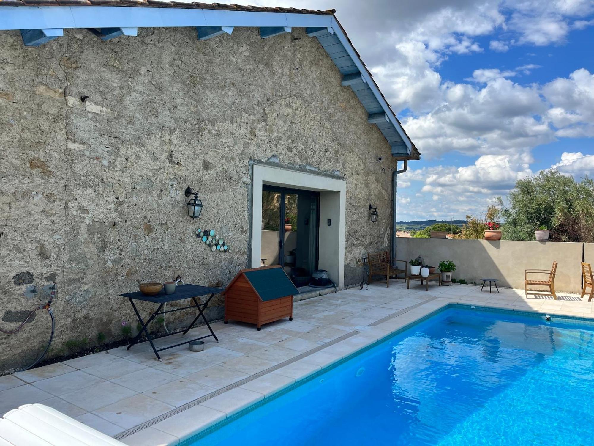 Le Marronnier Bed & Breakfast Saint-Genies-de-Fontedit Exterior photo